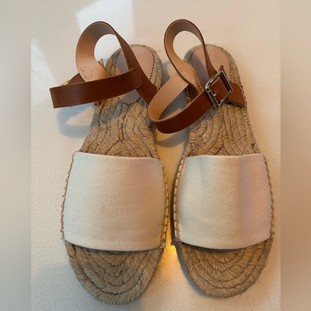 J. Crew Espadrille Sandals - Women’s Size 10